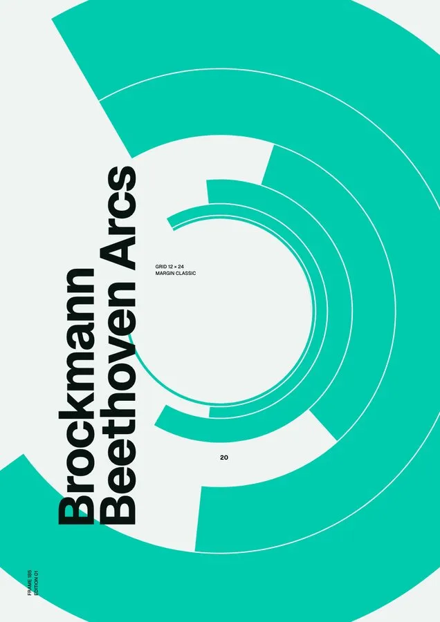 Plakat Brockmann Beethoven Arcs