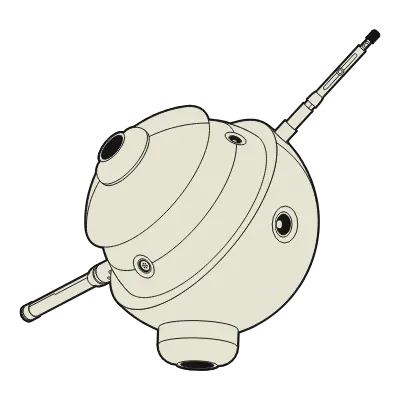 Eine Kugel aus RVE-760